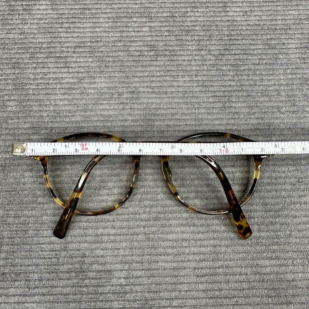 Colours by Alexander Julian Drew Tortoise Round Eyeglass Frames 49-18-140